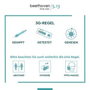 3G-Regel in der Beethoven Klinik