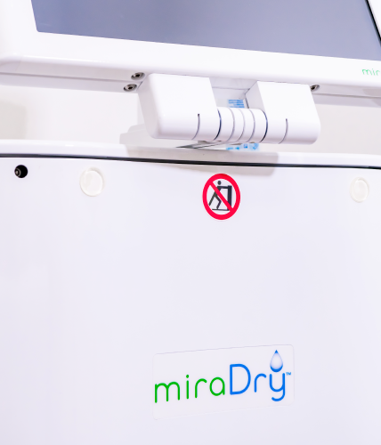 Miradry gegen Hyperhidrose Geraet